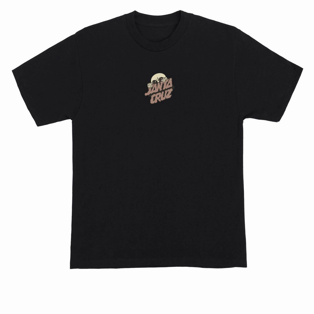 Santa Cruz Knibbs Invasion Hand T-Shirt - Black Chic Wearable