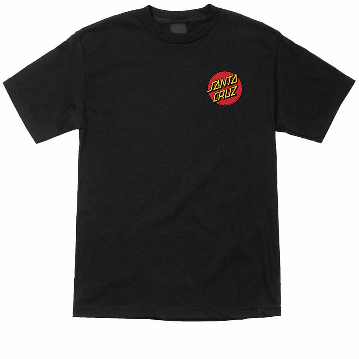 Santa Cruz Meek Slasher T-Shirt - Black Floral Pattern Trendy Style