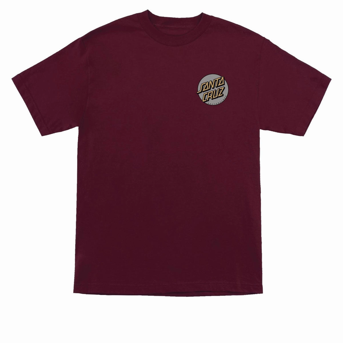 Santa Cruz Meek Slasher T-Shirt - Maroon/Grey Everyday Look Wear Minimalist fashion