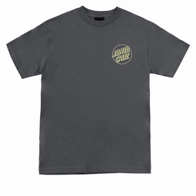 Everyday Chic Santa Cruz Opus Dot T-Shirt - Charcoal/Safety