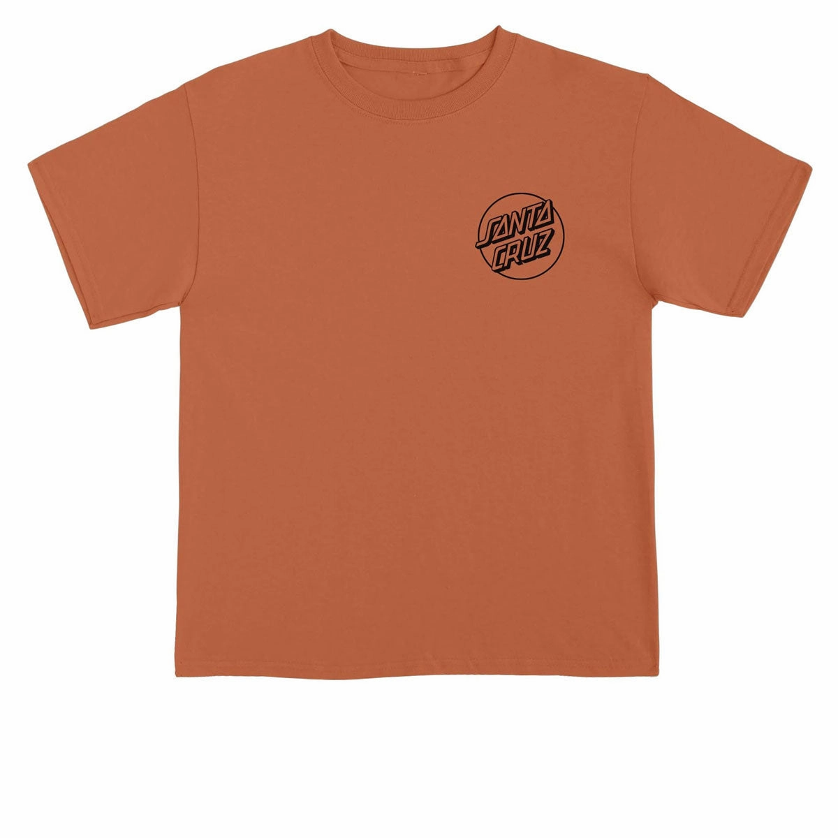 Santa Cruz Opus Dot T-Shirt - Texas Orange/Black Evergreen Cozy Apparel