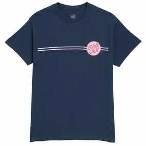 Active Wearable Santa Cruz Other Dot T-Shirt - Dusk Blue/Gum