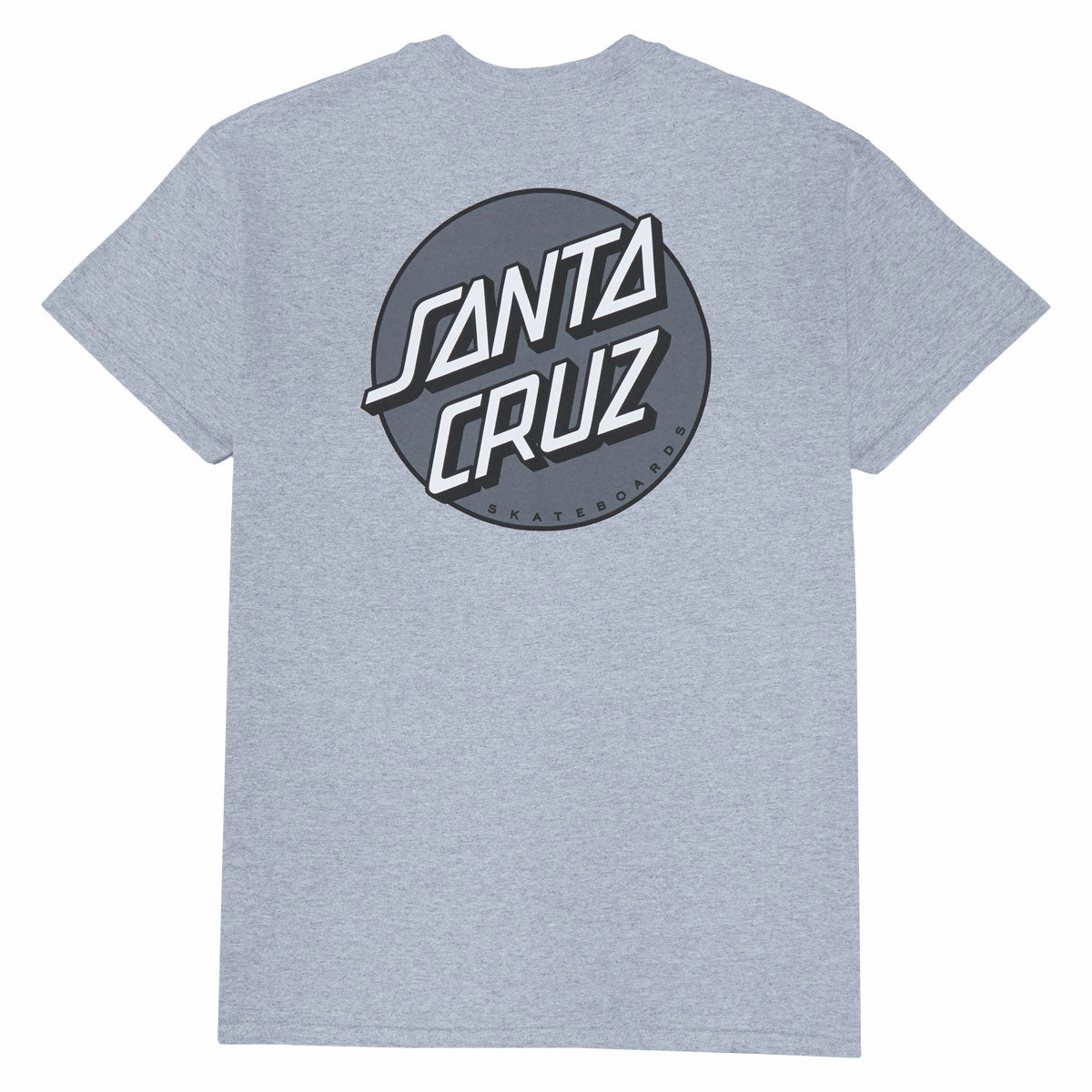 Santa Cruz Other Dot T-Shirt - Sport Grey Tonal Unisex Fit