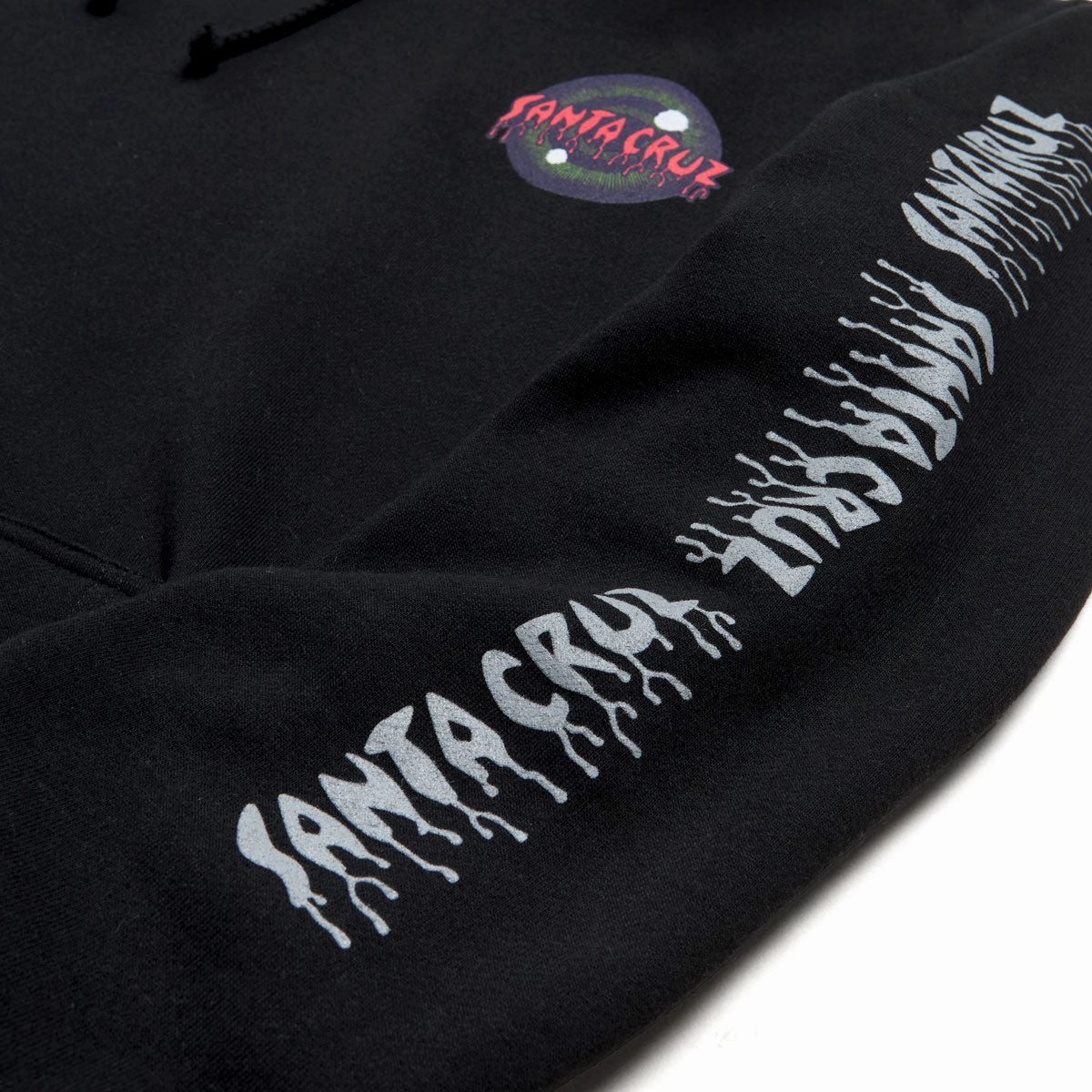 Santa Cruz Roskopp Iris Hoodie - Black Travel Companion