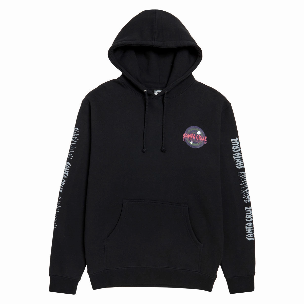 Travel Wear Santa Cruz Roskopp Iris Hoodie - Black