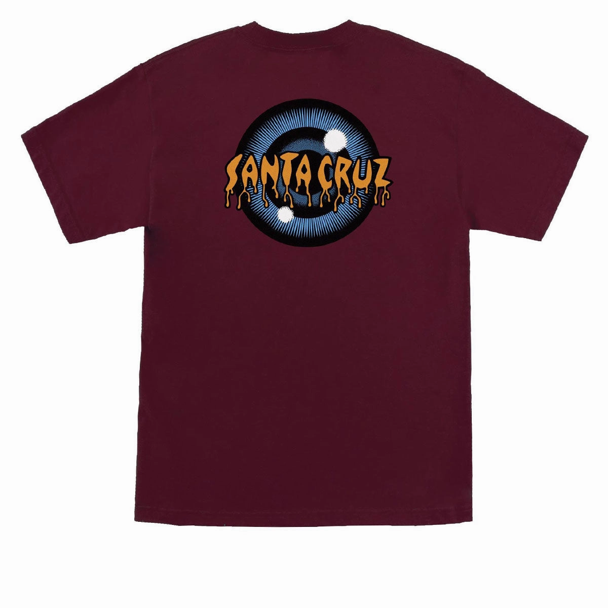 Active Outfit Style Santa Cruz Roskopp Iris T-Shirt - Maroon