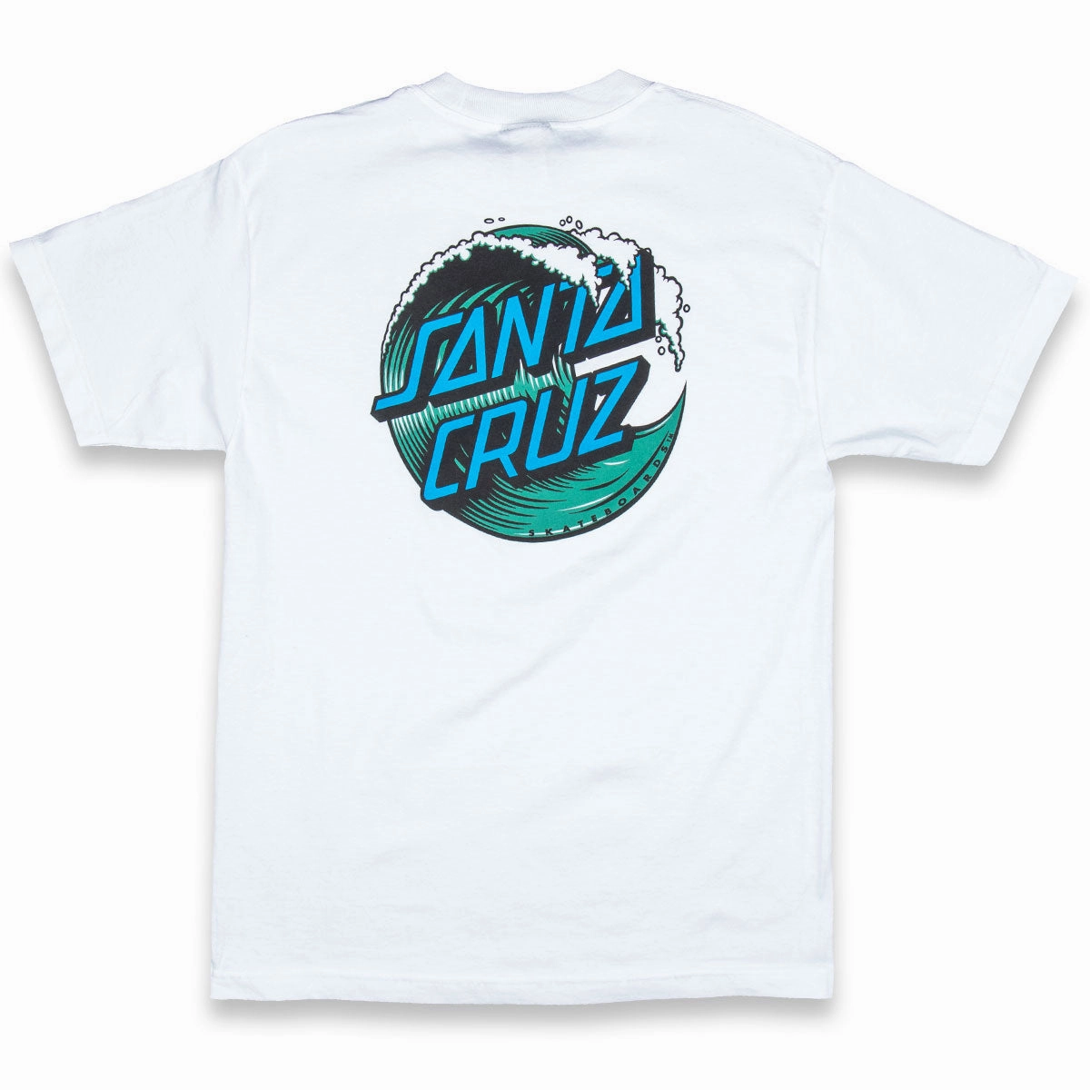 NonIronTechnology Santa Cruz Wave Dot T-Shirt - White
