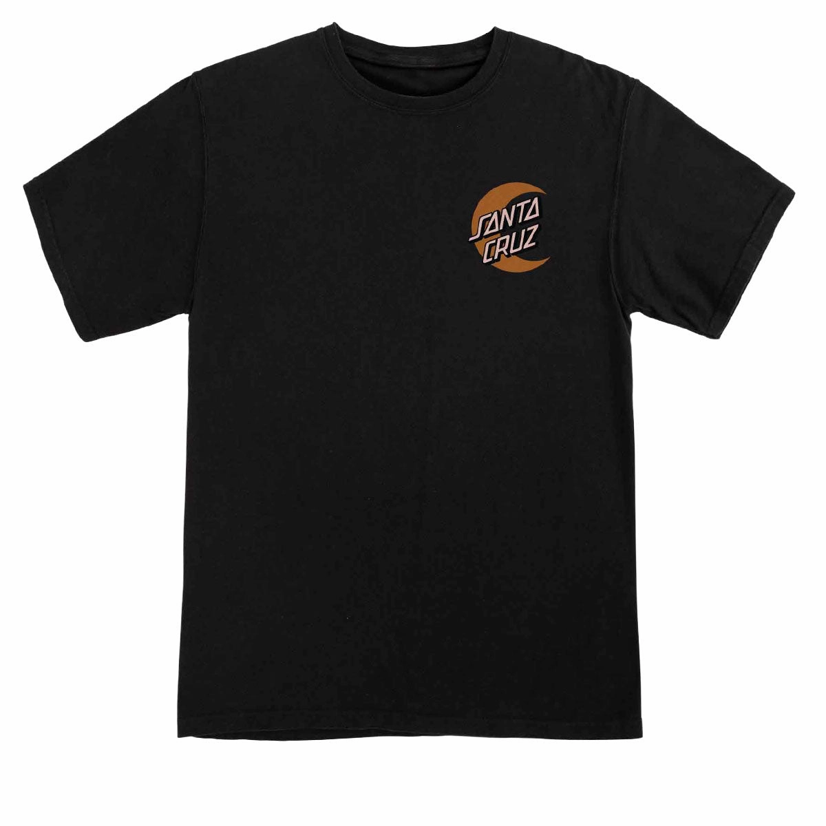 Good stretch Halloween Santa Cruz Womens Moon Dot Relaxed T-Shirt - Black