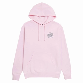 Santa Cruz Womens Opus Dot Relaxed Hoodie - Light Pink Customizable Option