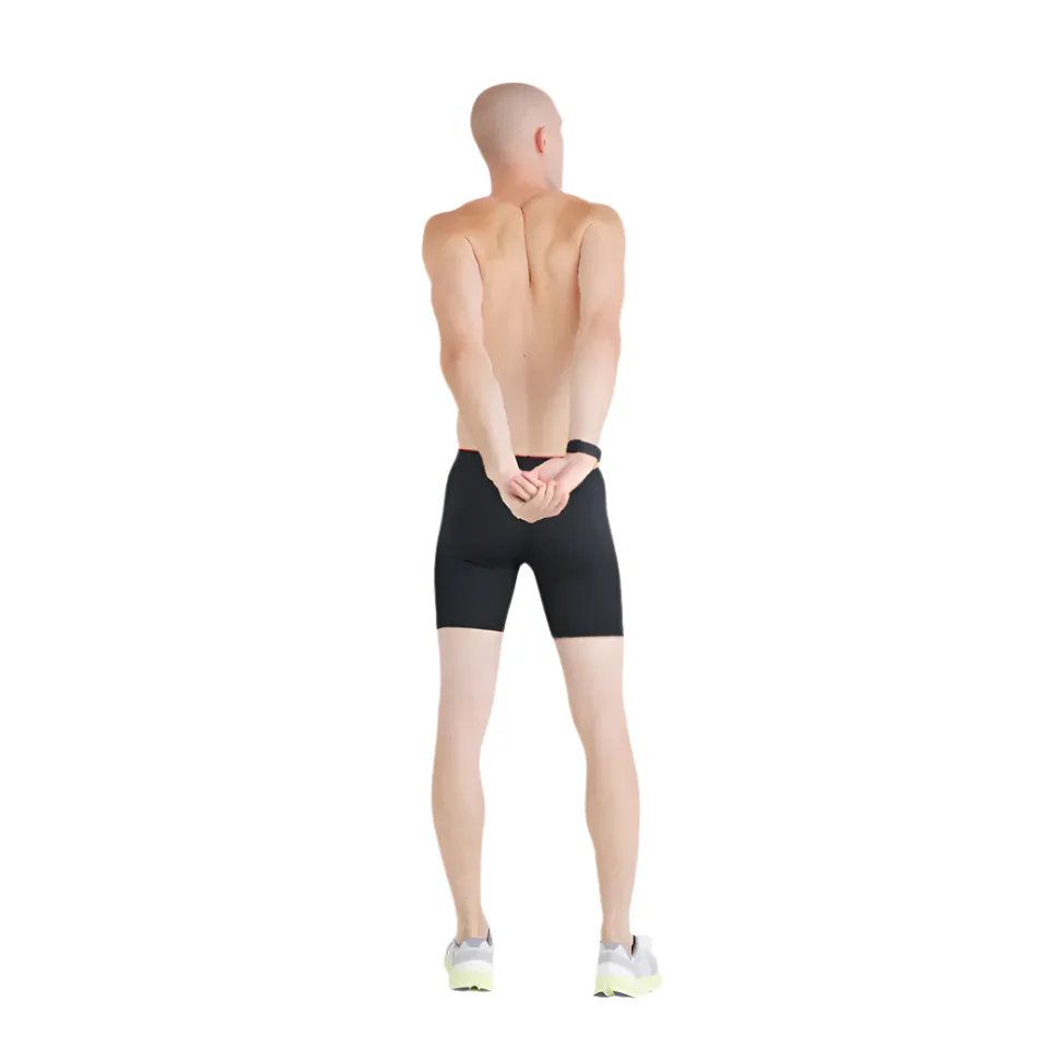 SAXX Men's Multi-sport Mesh Boxer Brief 6' in Black Low Profile Airy Feel