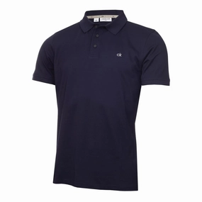 Calvin Klein Planet Polo Shirt - Navy Essential Piece cyber monday