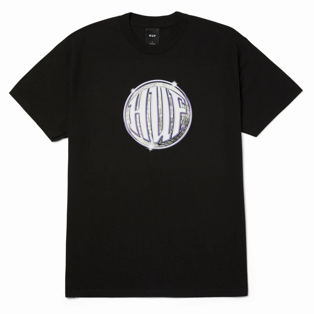 HUF D Zone T-Shirt - Black Outdoor Sports
