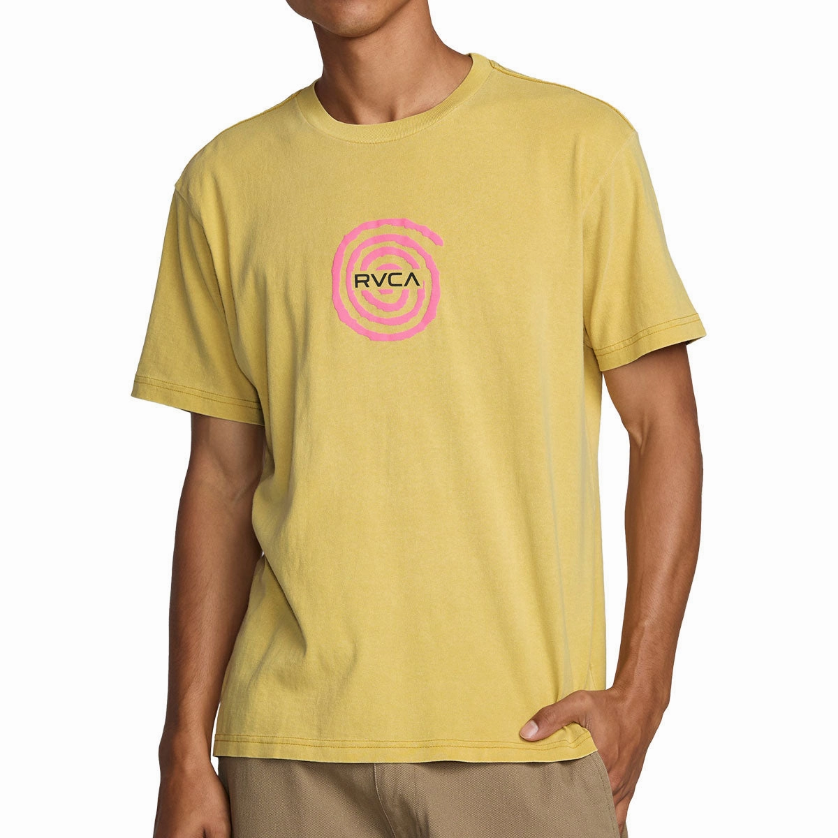 Outdoor Smart RVCA Easter Basket T-Shirt - Saffron