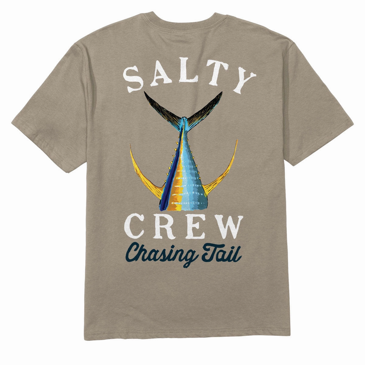Salty Crew Tailed Classic T-Shirt - Twig short sleeved