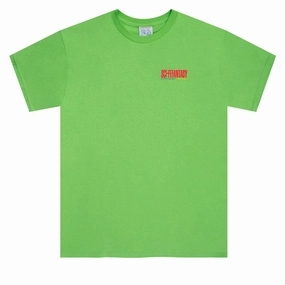 PreShrunkCotton Regular Fit Sci-Fi Fantasy Endless Beauty T-Shirt - Lime