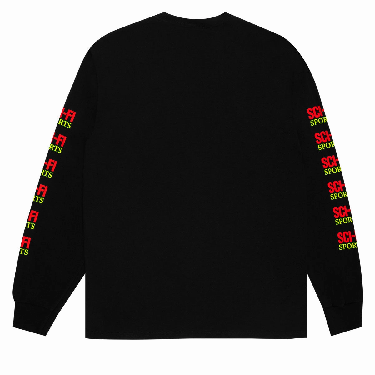 Sci-Fi Fantasy Sports Long Sleeve T-Shirt - Black Casual Comfort Wear
