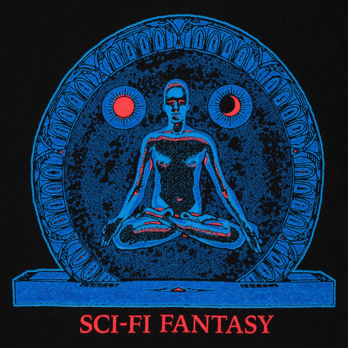 All Season Outfit Sci-Fi Fantasy Stargate Sweatshirt - Black