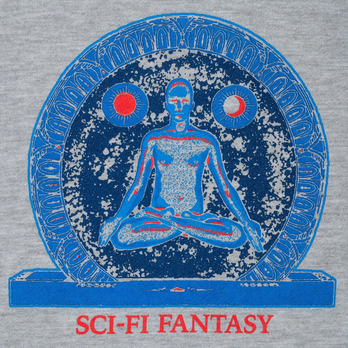 Sci-Fi Fantasy Stargate Sweatshirt - Heather Grey Freelancer Uniform Snowboarding wear