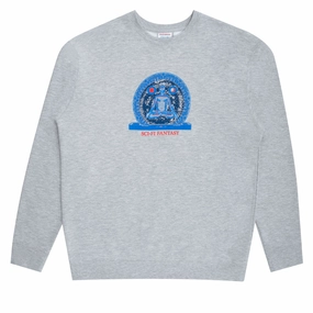 Sci-Fi Fantasy Stargate Sweatshirt - Heather Grey Street Trend