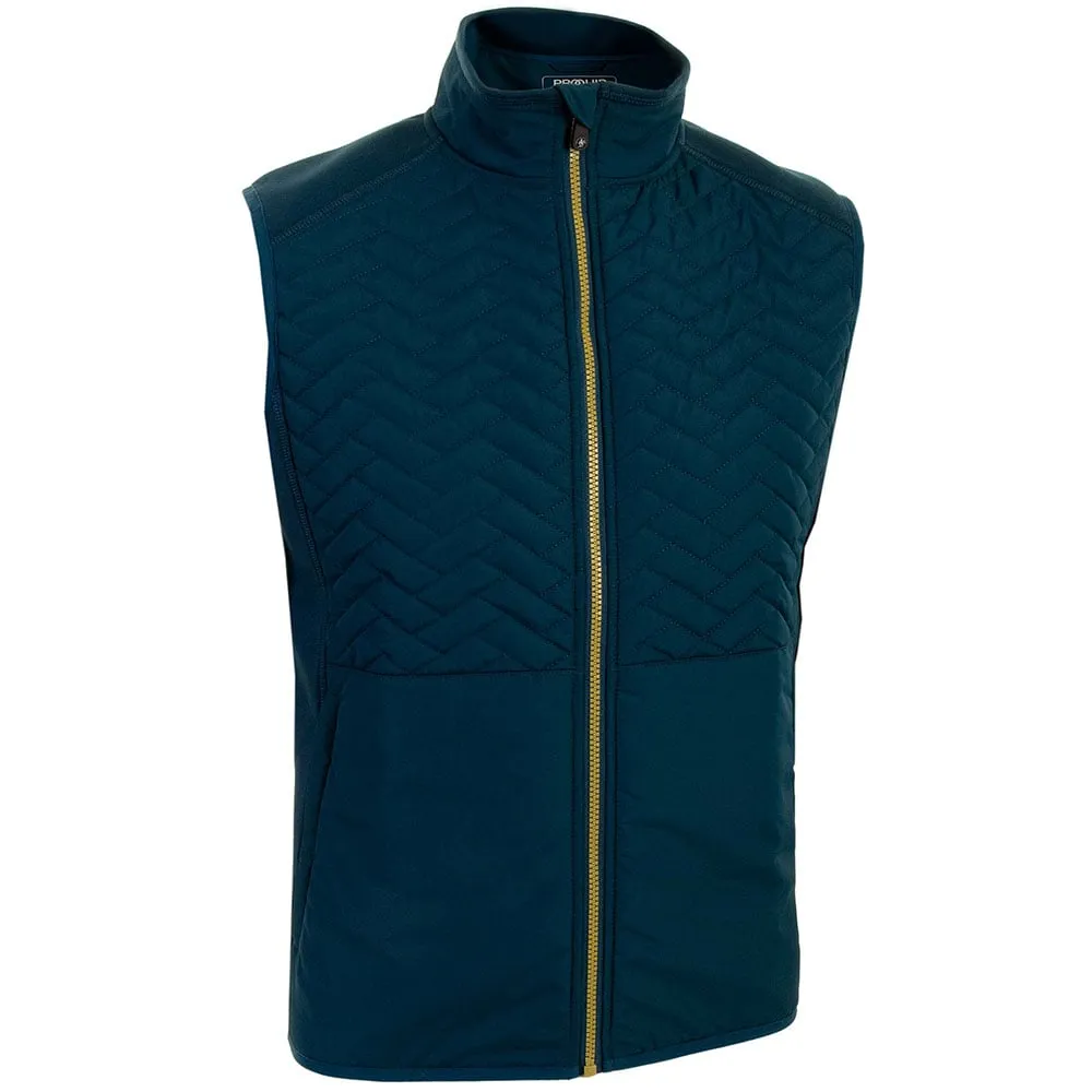 ProQuip Therma Gust Quilted Gilet - Teal mixture design concept