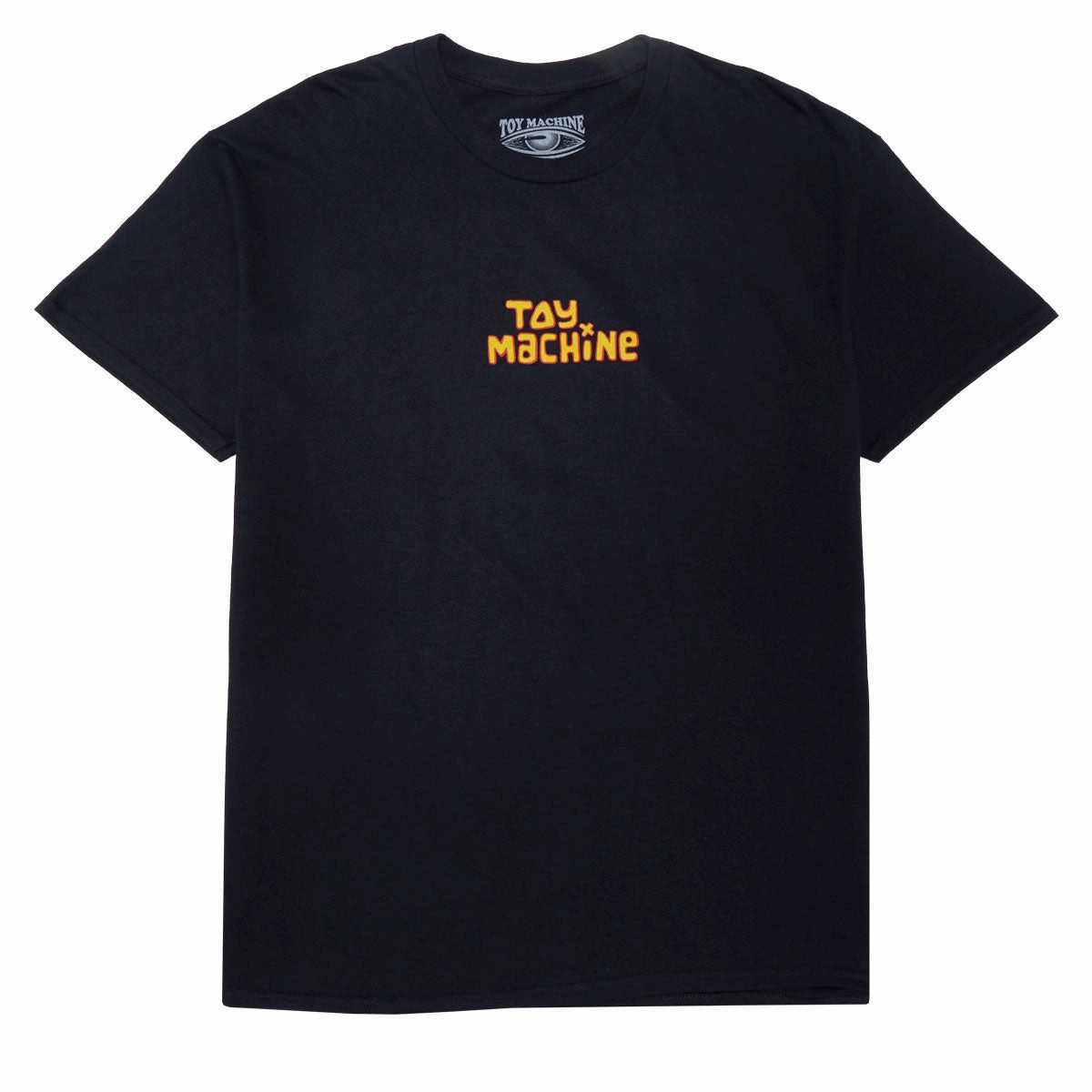 Airflow Mesh Panels Toy Machine Surf Sect T-Shirt - Black