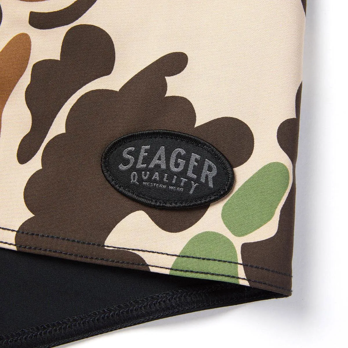 Seager Capo Panel Boardshorts - Duck Camo AntiPilling
