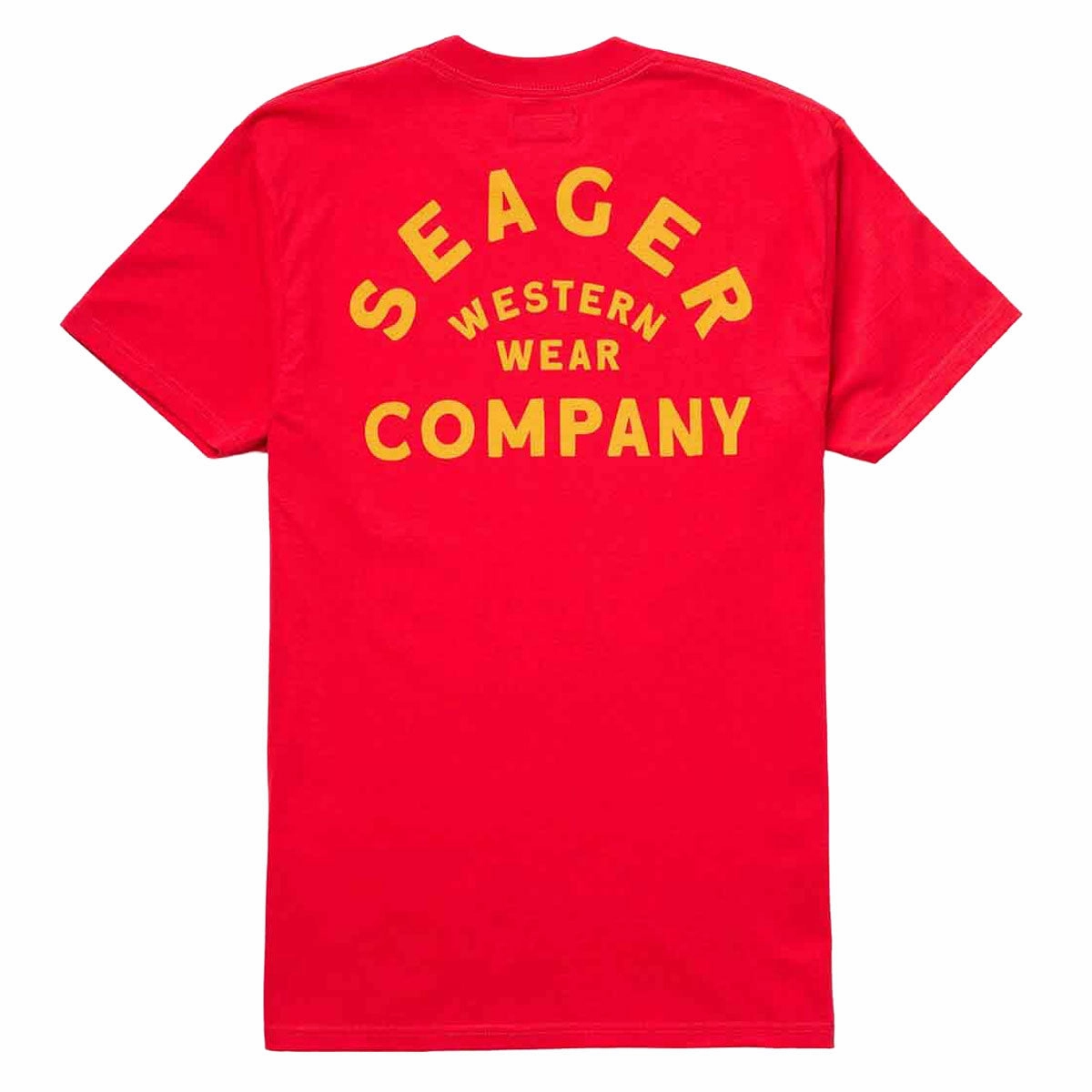 Seager Austin T-Shirt - Red Perfect for Outdoors Dimensional Stability Weave