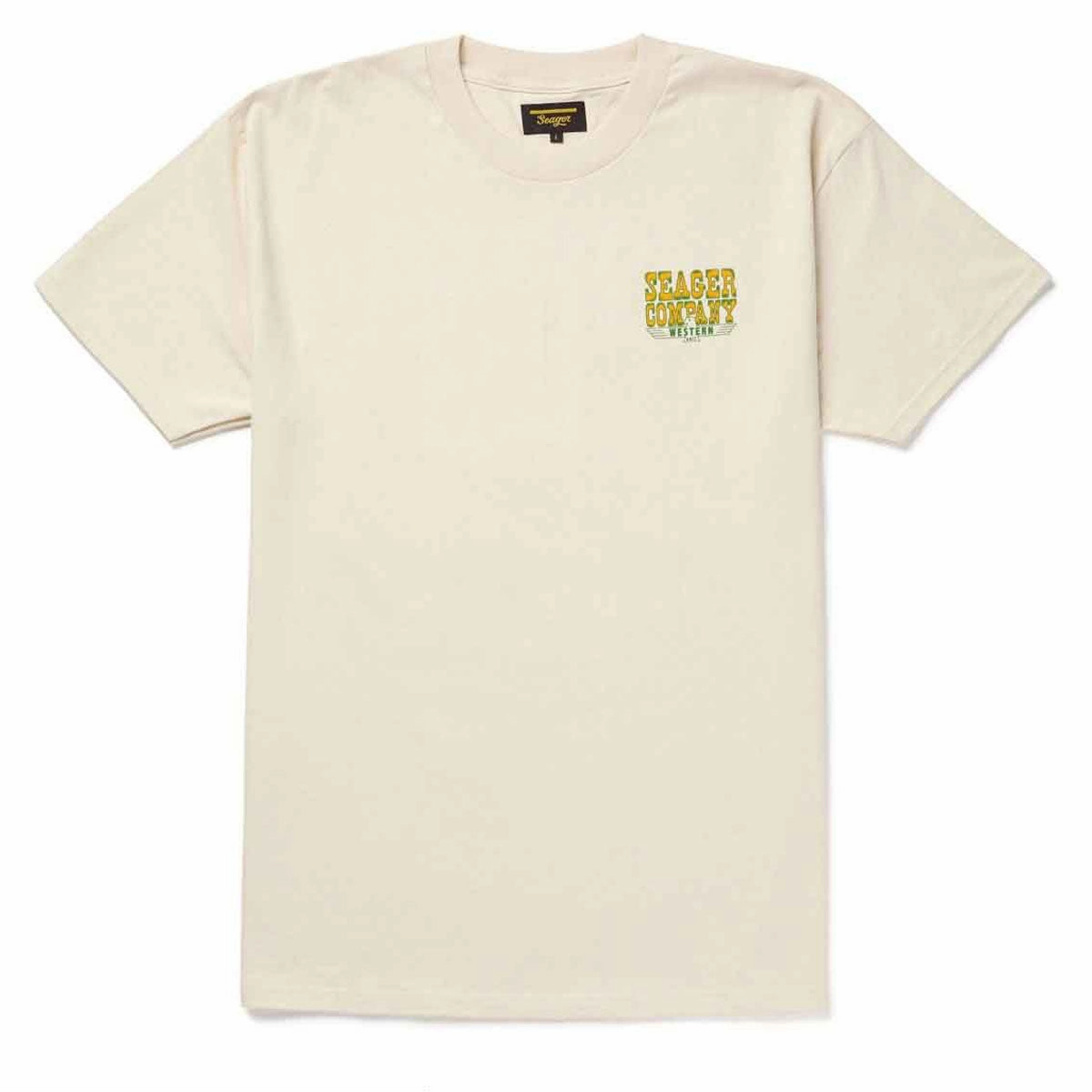 Seager Rattler T-Shirt - Vintage White ReinforcedHems Flexible Wear
