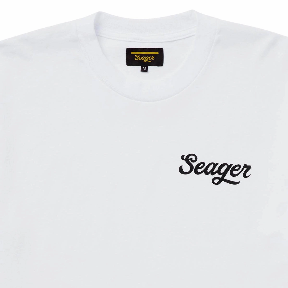Seager Russ T-Shirt - White Casual and Soft sequined details
