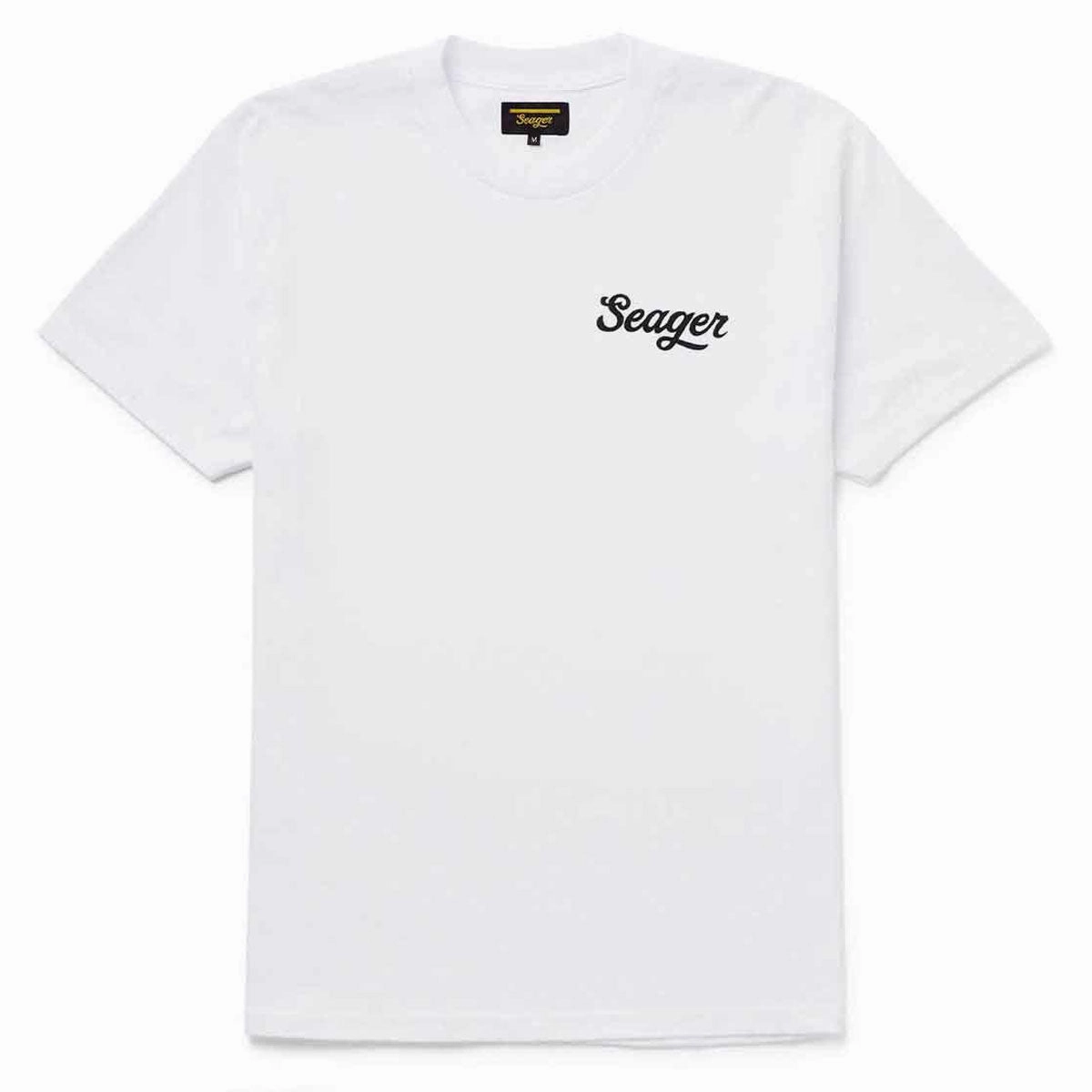 Seam Free Edging Teenager fashion Seager Russ T-Shirt - White