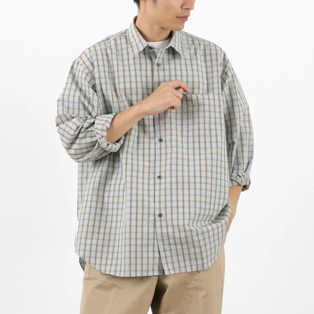 FUJITO / Big size shirt Pattern Wardrobe Staple
