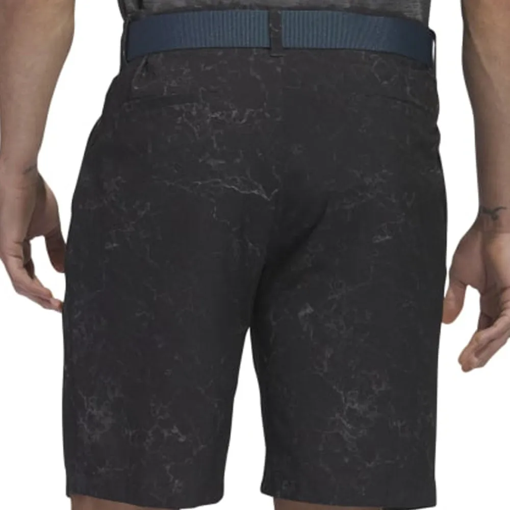 adidas Ultimate365 Print Shorts - Black/Grey Three Quick Access Zip Pockets