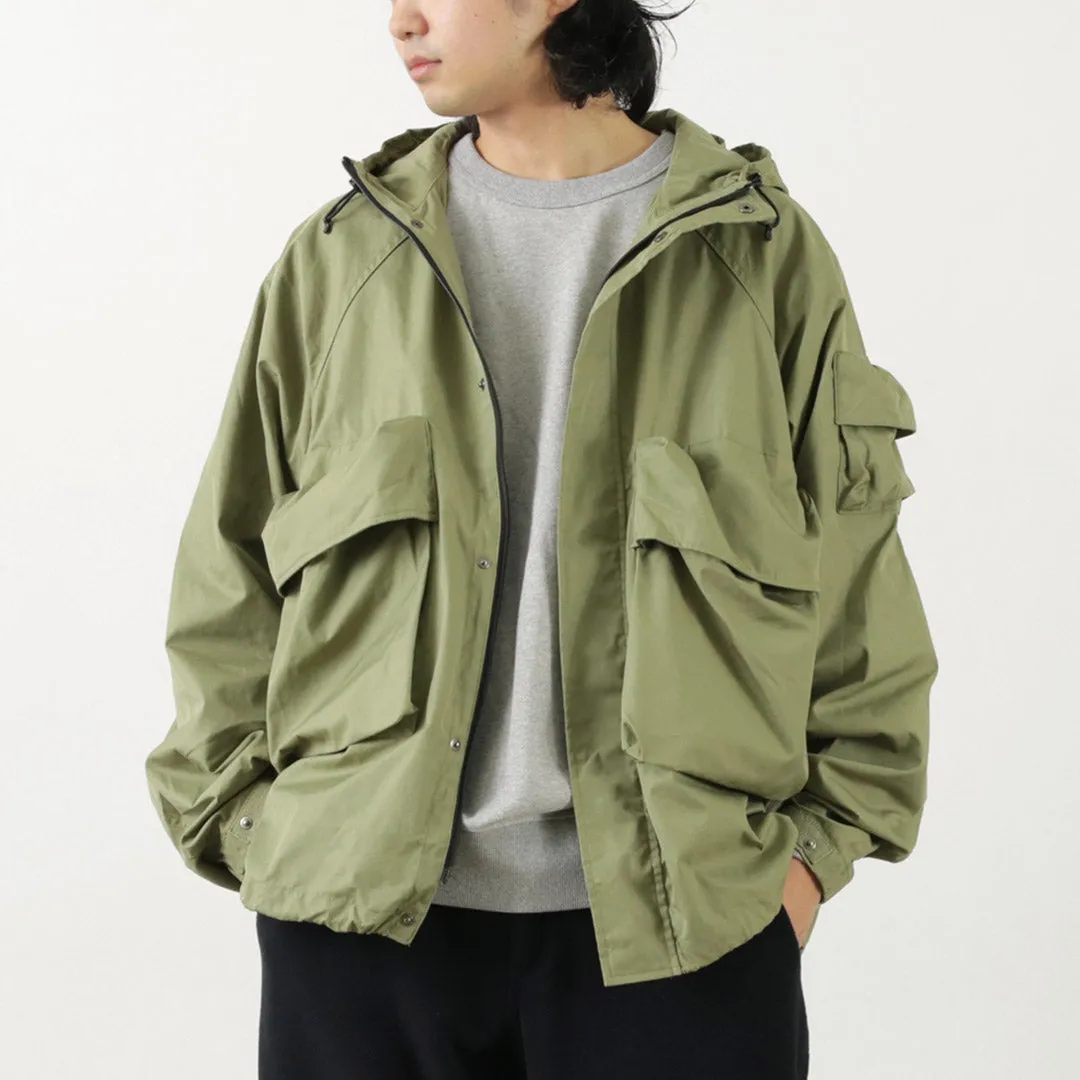 KELEN / Big Pocket Hooded Jacket BondedZipperGuards Essential City Look