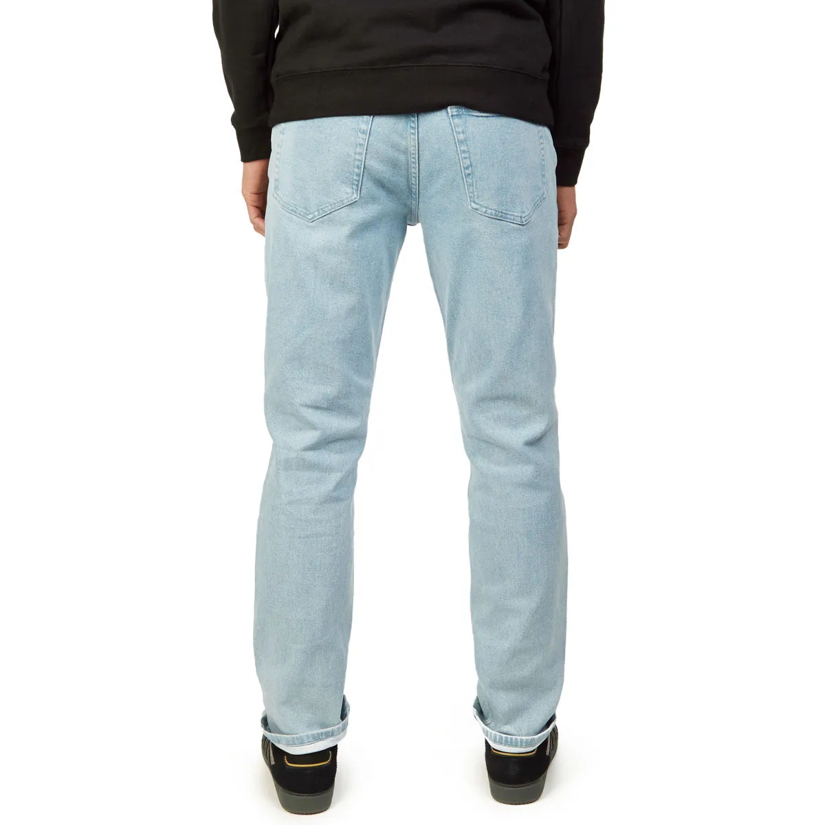 Stretchy Material Organic Cotton CCS Slim Stretch Denim Jeans - 12oz Bleach Wash
