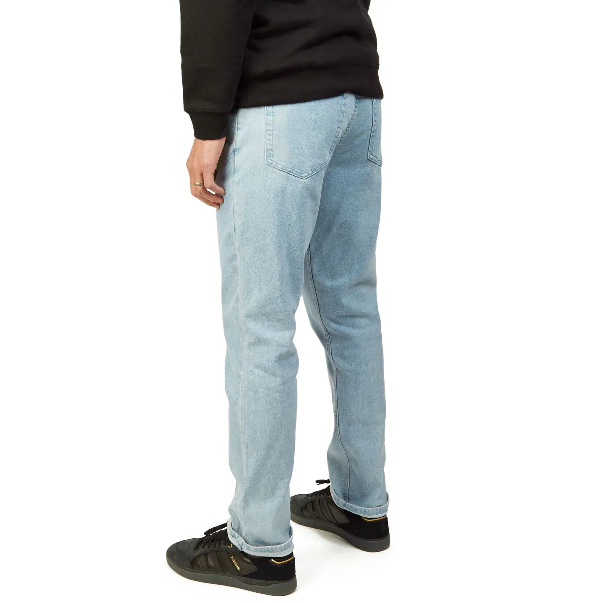 CCS Slim Stretch Denim Jeans - 12oz Bleach Wash ArticulatedJoints