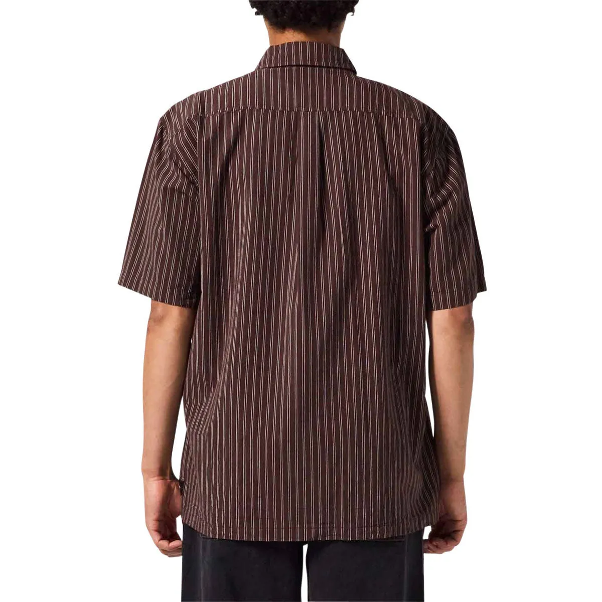 Former Reynolds Stripe Shirt - Brown elegant design Sustainable fashion