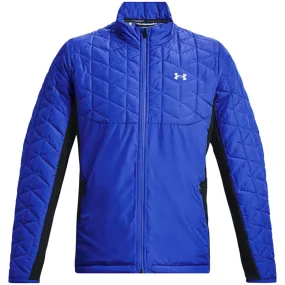 Under Armour ColdGear Reactor Hybrid Jacket - Versa Blue Weatherproof Technology