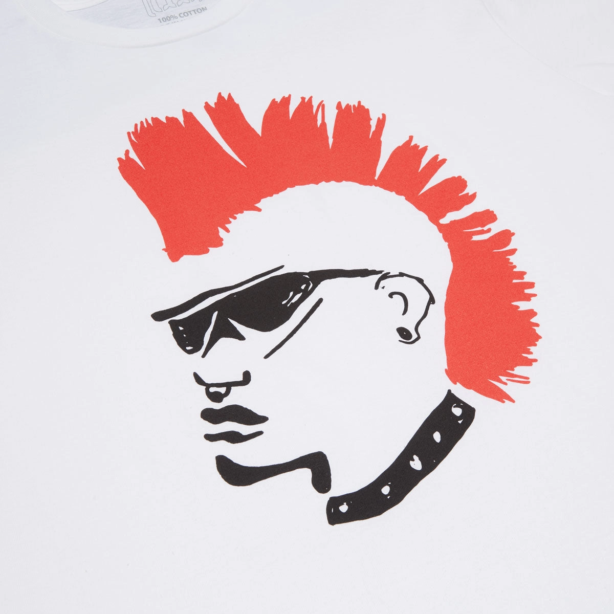 Comfy Touch Beach Outfit CCS OG Punk T-Shirt - White/Red