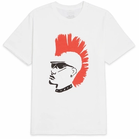 CCS OG Punk T-Shirt - White/Red Stylish Comfort