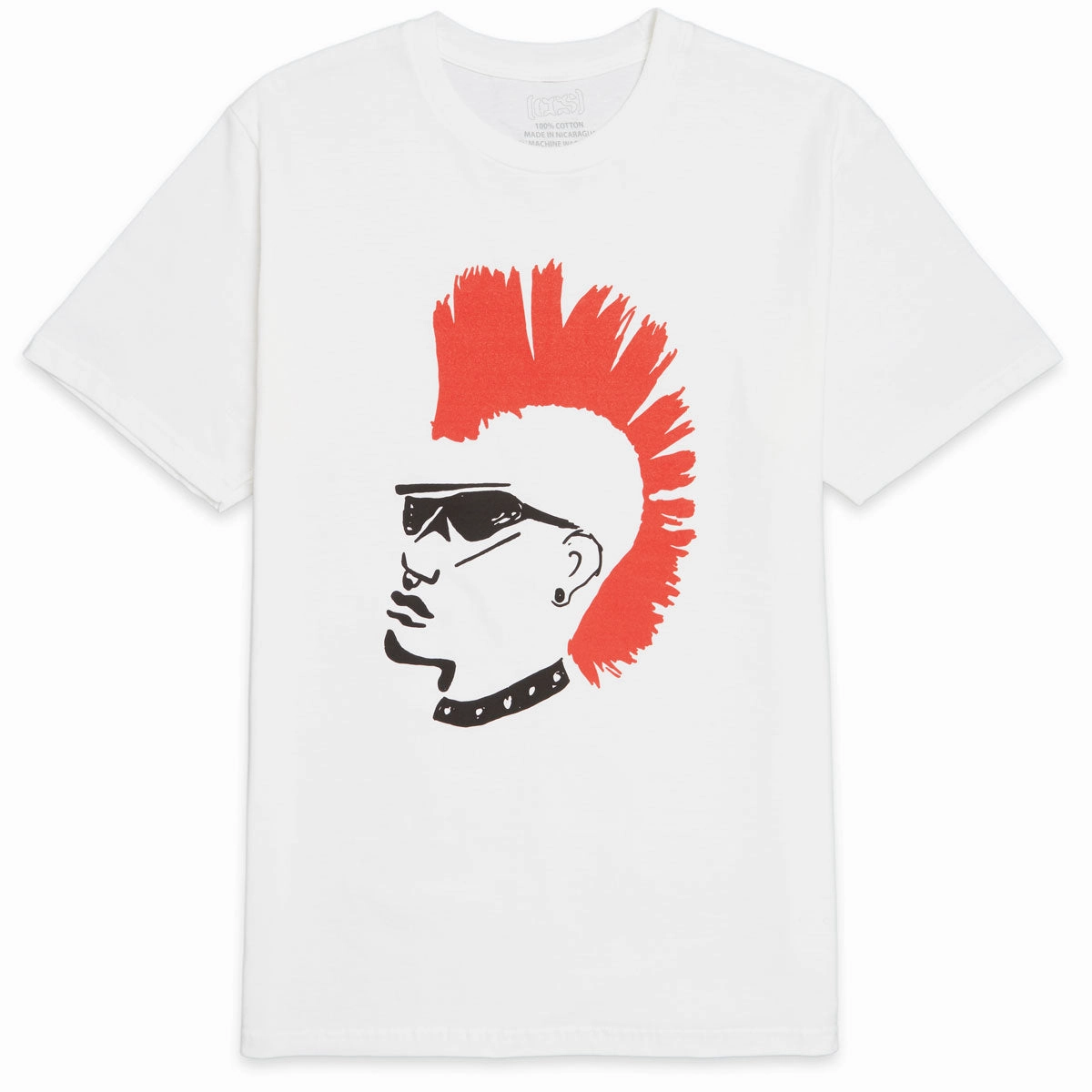 CCS OG Punk T-Shirt - White/Red Stylish Comfort
