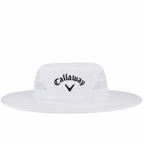 Everyday Scene Wind Breaker Callaway Sun Hat - White/Black