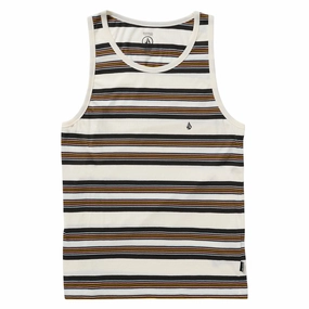 made in South America Volcom Parotic Tank Top - Off White