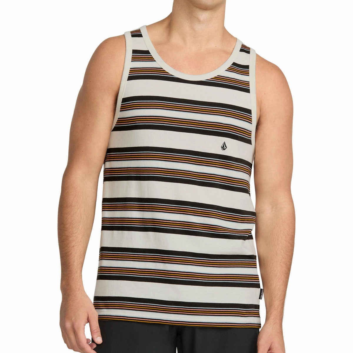 Volcom Parotic Tank Top - Off White notion Ventilated Side Panels