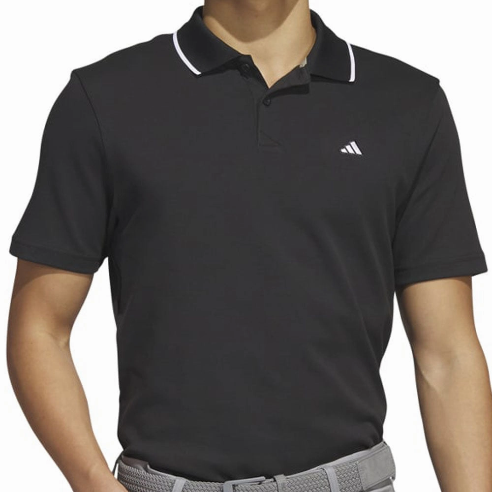 adidas Go-To Pique Polo Shirt - Black Timeless Layer