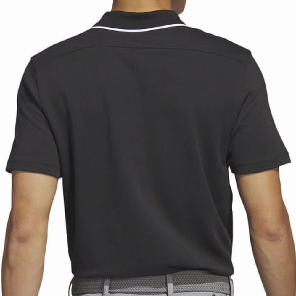 adidas Go-To Pique Polo Shirt - Black brandable