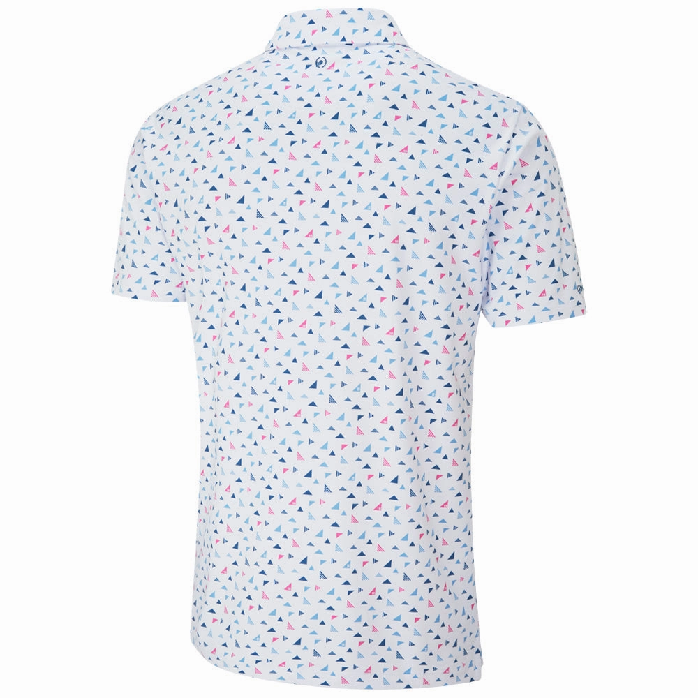 Ping Julian Polo Shirt - White Multi Indoor clothing