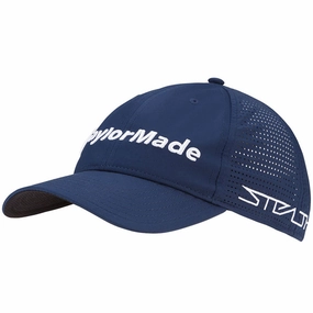 TaylorMade Tour LiteTech Cap - Navy Ventilated Design Sleek Comfort