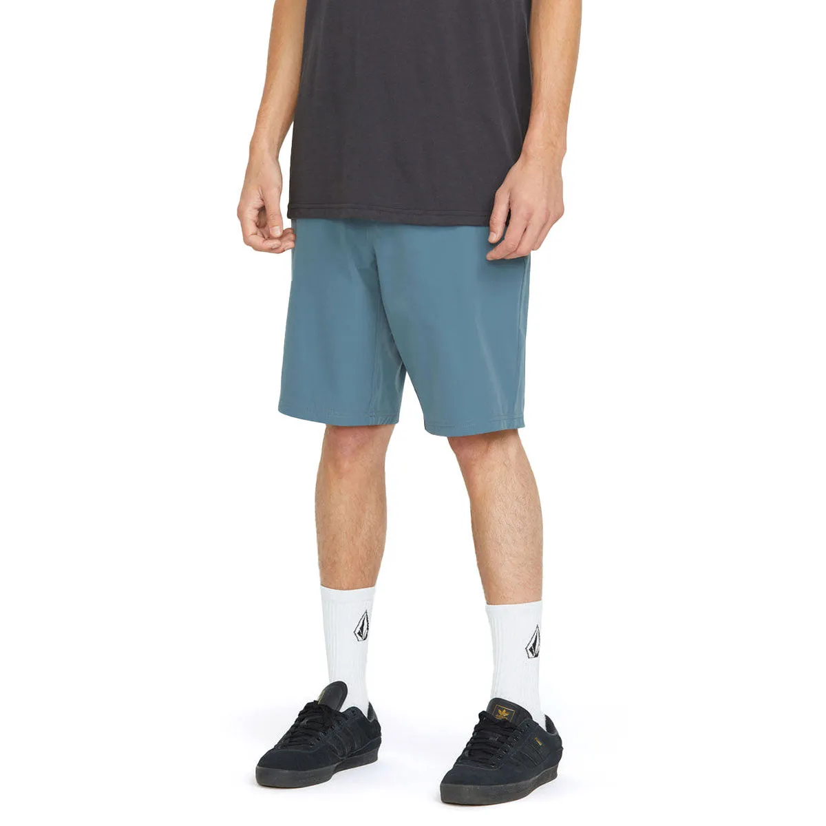 Volcom Frickin Cross Shred 20 Shorts - Dark Slate earthy shades Seamless Integration