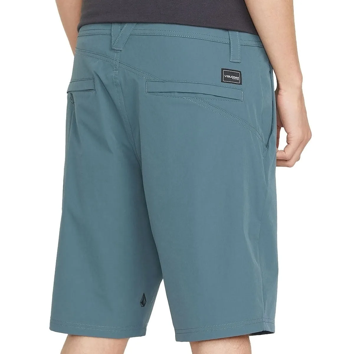 On The Go Volcom Frickin Cross Shred 20 Shorts - Dark Slate