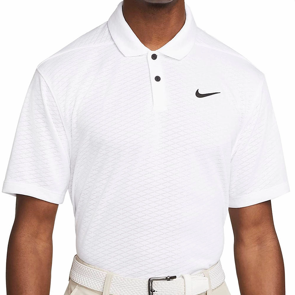 Halloween Nike Dri-FIT Vapor Polo Shirt - White/Black